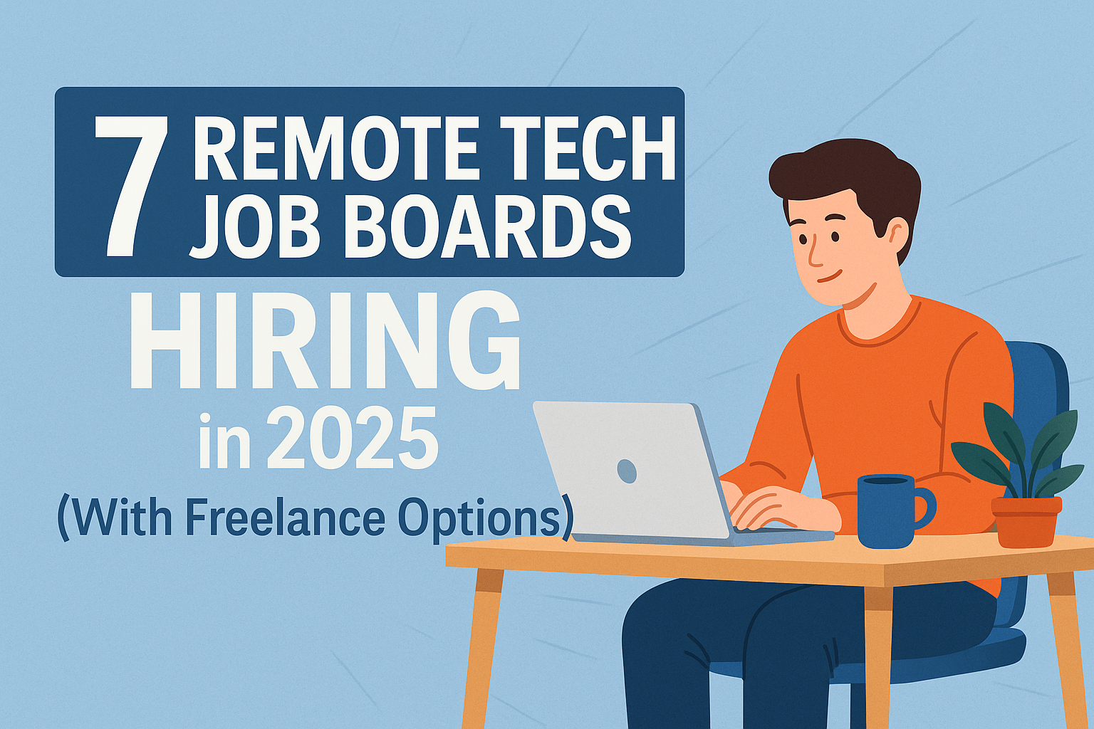 7 Remote Tech Job Sites Hiring in 2025 (Yes, Even If You’re Just Starting Out)