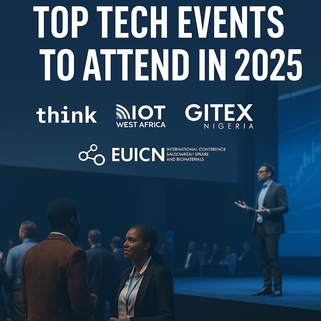 Top Tech Conferences You Can’t Miss in 2025(Online & Global)