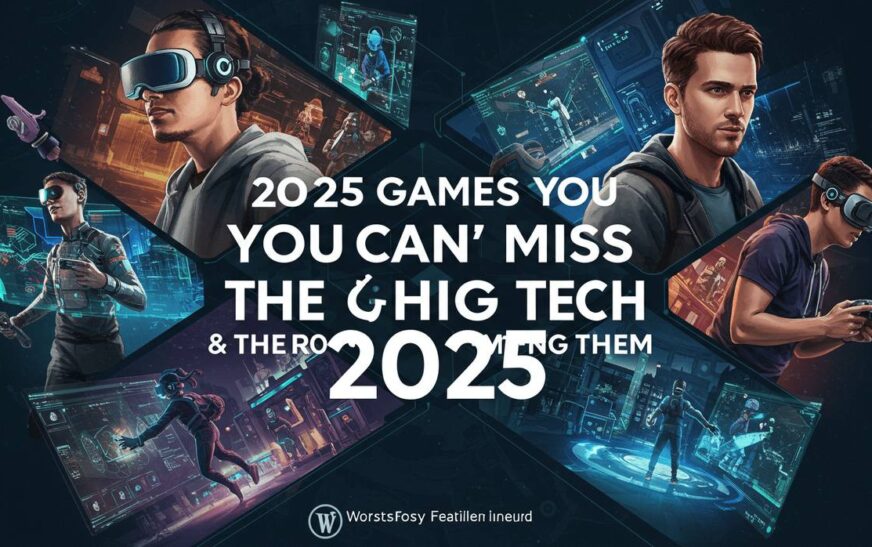 2025 Games You Can’t Miss & the Tech Powering Them