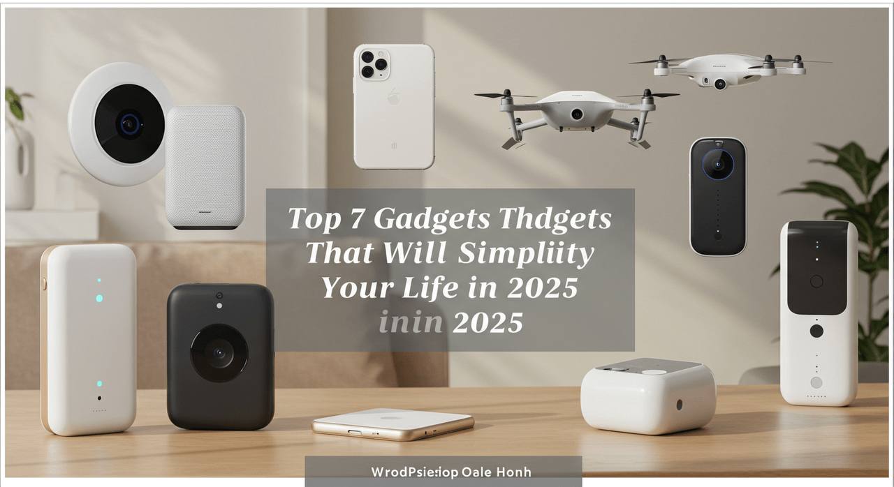 Top 7 Gadgets That Will Simplify Your Life in 2025