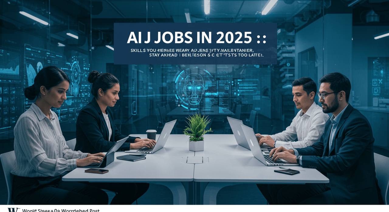 AI Jobs in 2025: Skills You Need to know Before It’s Too Late