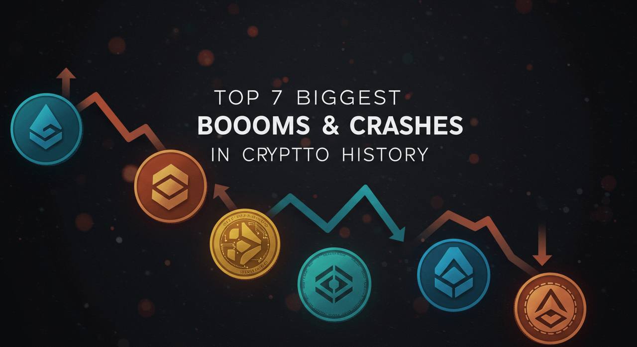 Top 7 Biggest Booms & Crashes in the Crypto History