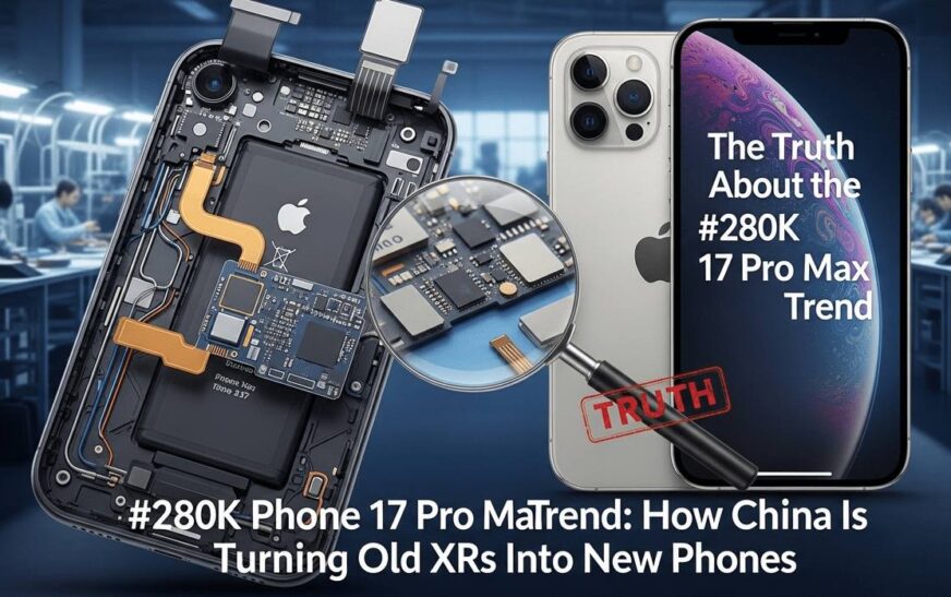 The Truth About the ₦280K iPhone 17 Pro Max Conversion: How China Is Turning Old XRs Into New Phones