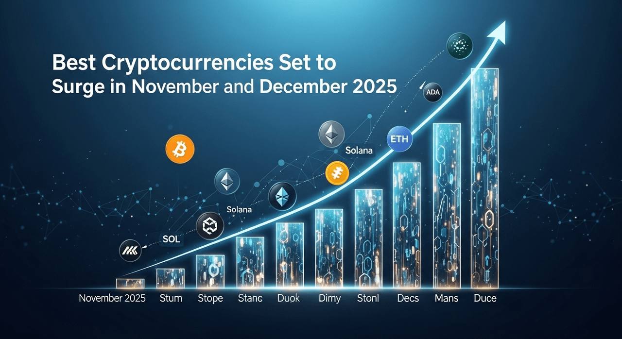 Best Cryptocurrencies Set to Surge in November and December 2025
