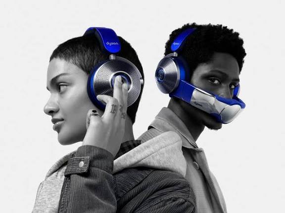 Dyson Zone headphones with built-in air purification system.