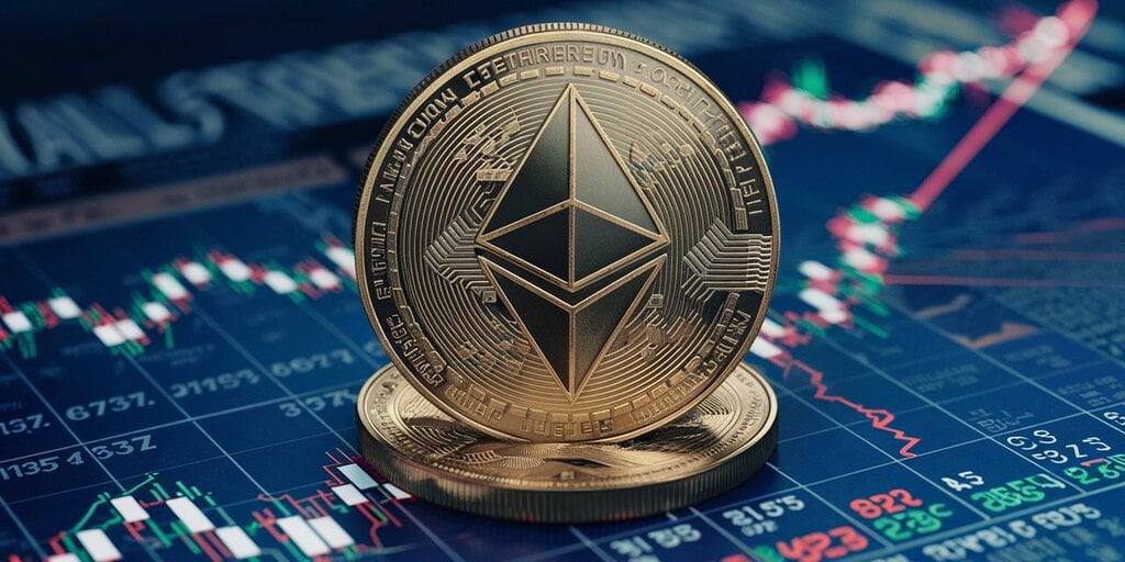 Ethereum ETH price chart showing potential surge in November and December 2025.