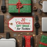 Christmas gift ideas for techies including laptops, monitors, keyboards, and work gadgets