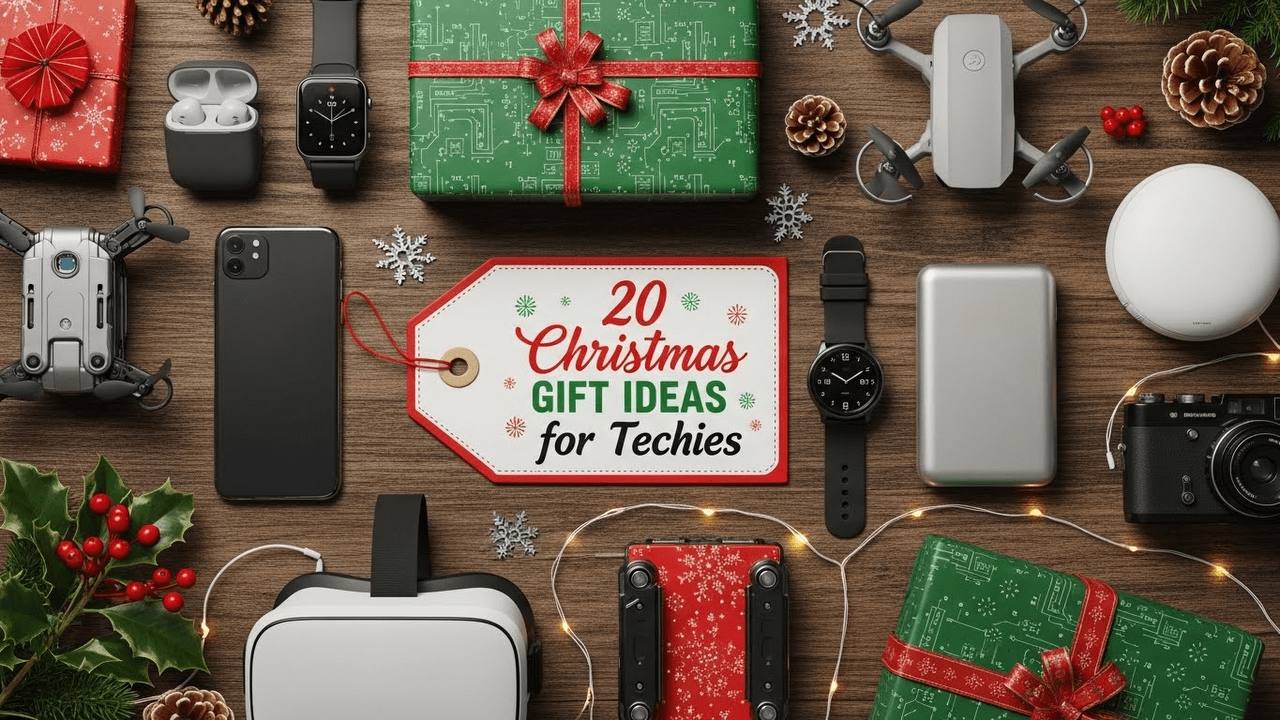 20 Christmas Gift Ideas for Techies (That They’ll Actually Use)