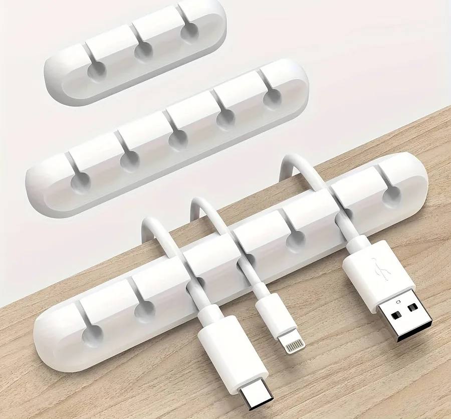 Desk organizers and cable management tools for clean workspace