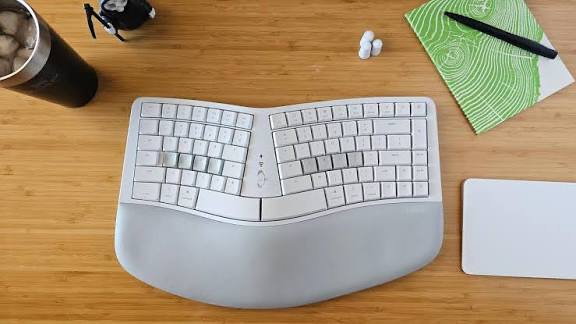 Mechanical ergonomic keyboard for coding and typing