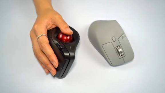 Ergonomic mouse designed for long hours of computer use