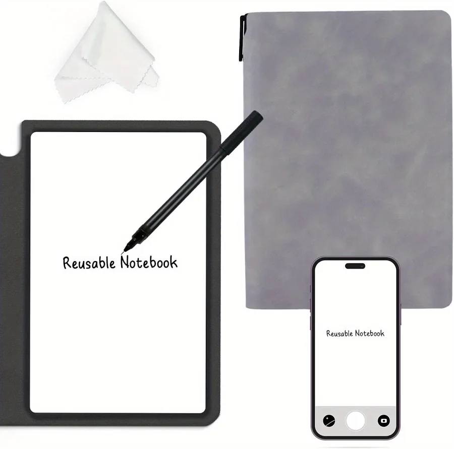 Reusable smart notebook for notes and planning