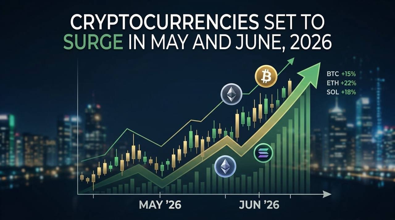 Cryptocurrencies Set to Surge in May and June 2026