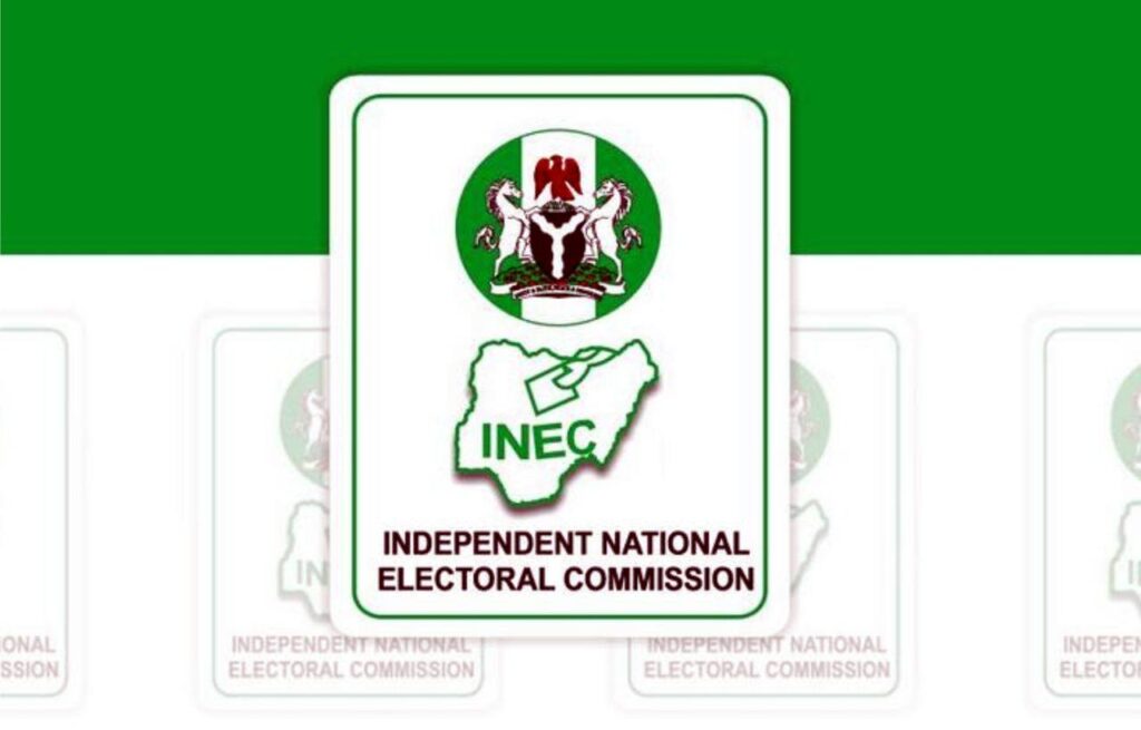 Official logo of the Independent National Electoral Commission (INEC).