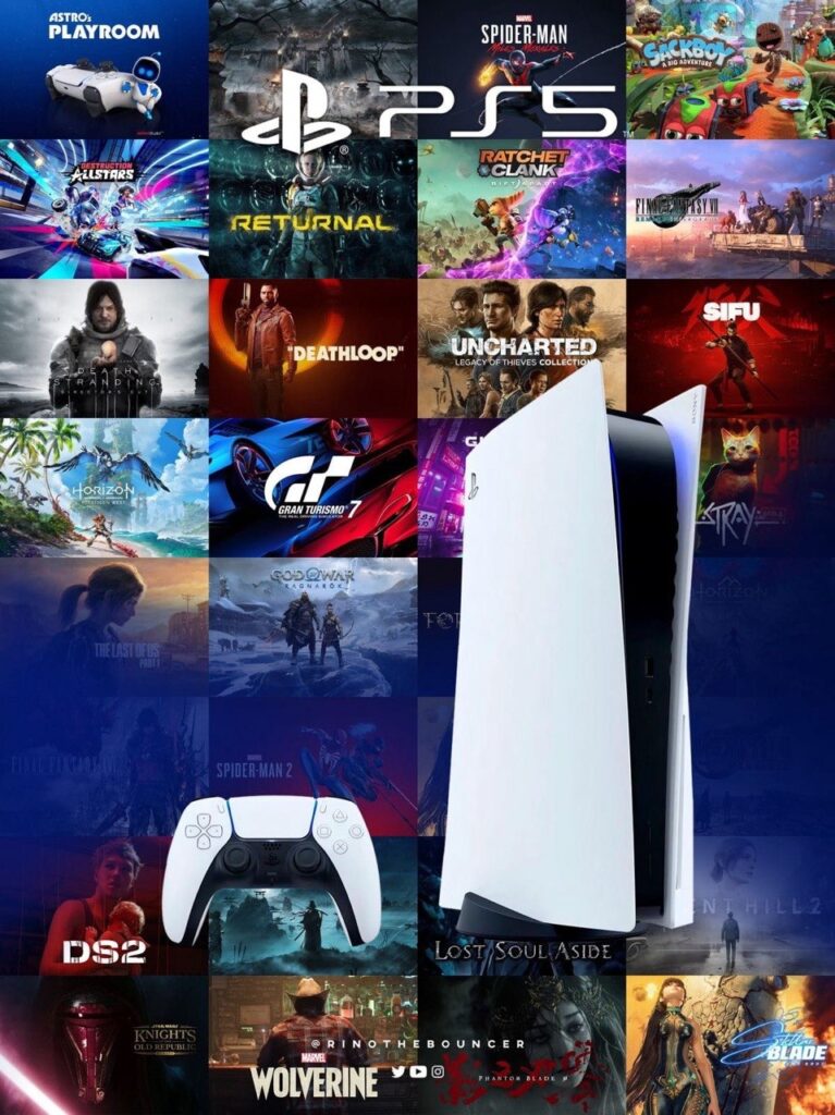 PlayStation Store displayed on a gaming setup.
