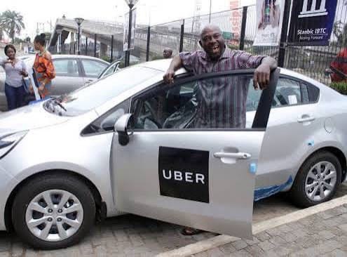 Uber ride-hailing service in Nigeria before its exit