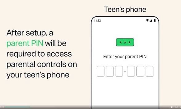 WhatsApp rolls out PIN-protected parental controls for teen accounts